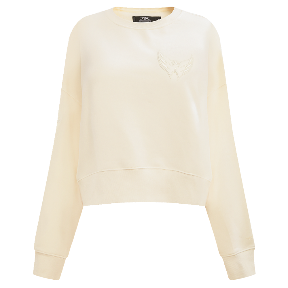 SUDADERA DE CUELLO REDONDO NHL WASHINGTON CAPITALS NEUTRAL PARA MUJER