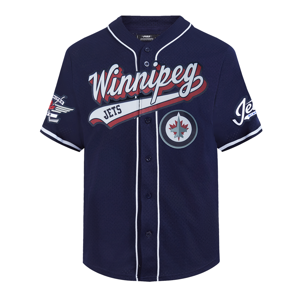 JERSEY NHL WINNIPEG JETS SCRIPT TAIL