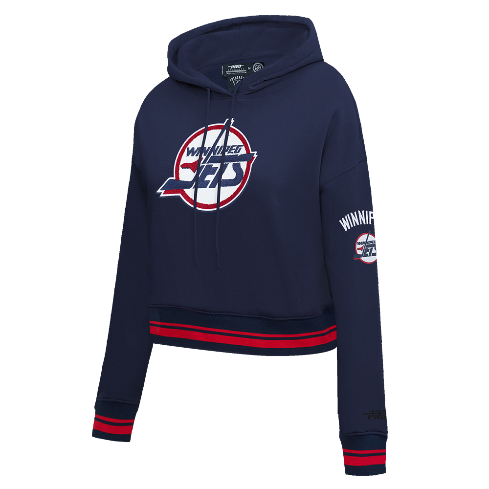 SUDADERA CON GORRO NHL WINNIPEG JETS RETRO CLASSICS PARA MUJER