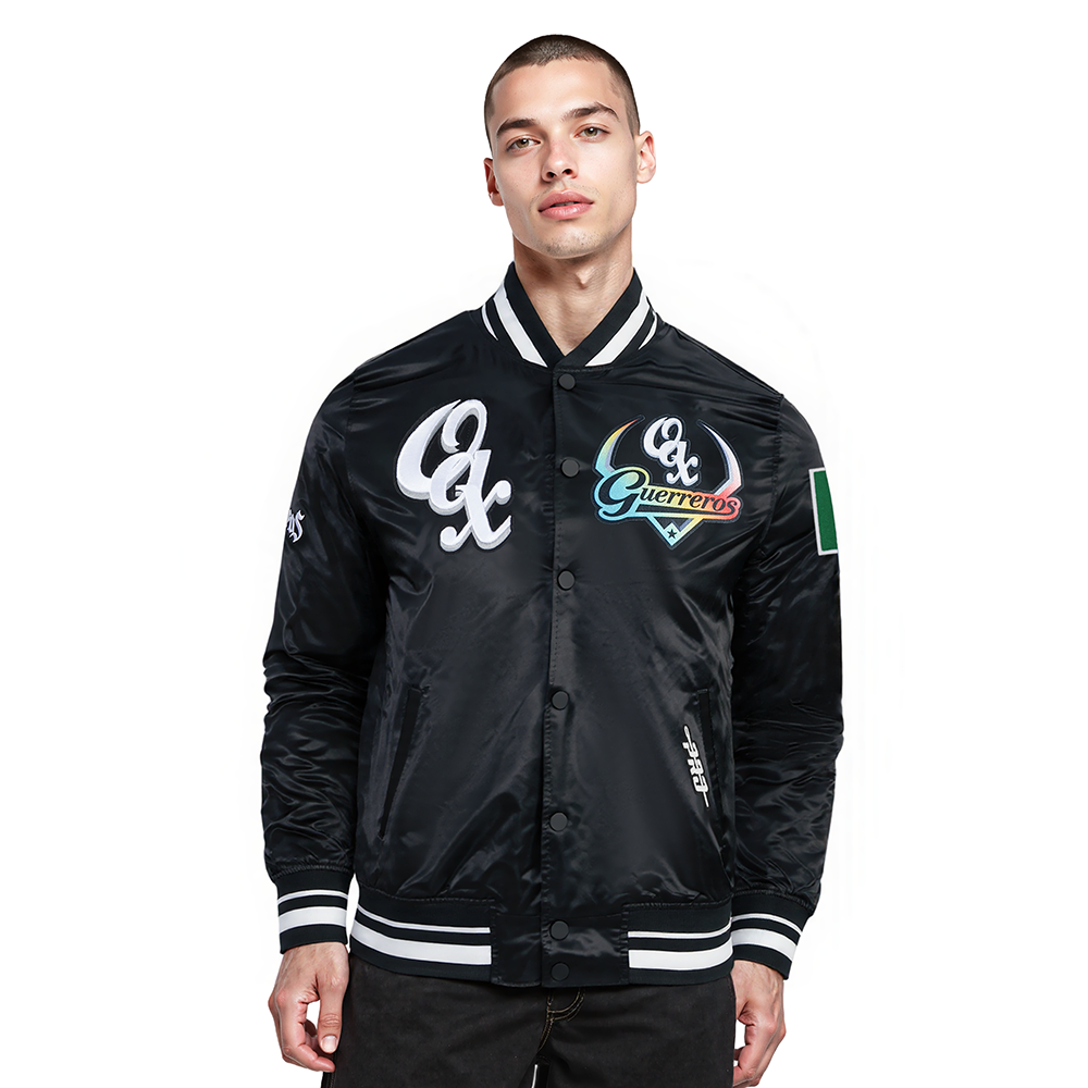 CHAMARRA DE SATIN LMB GUERREROS DE OAXACA DDM