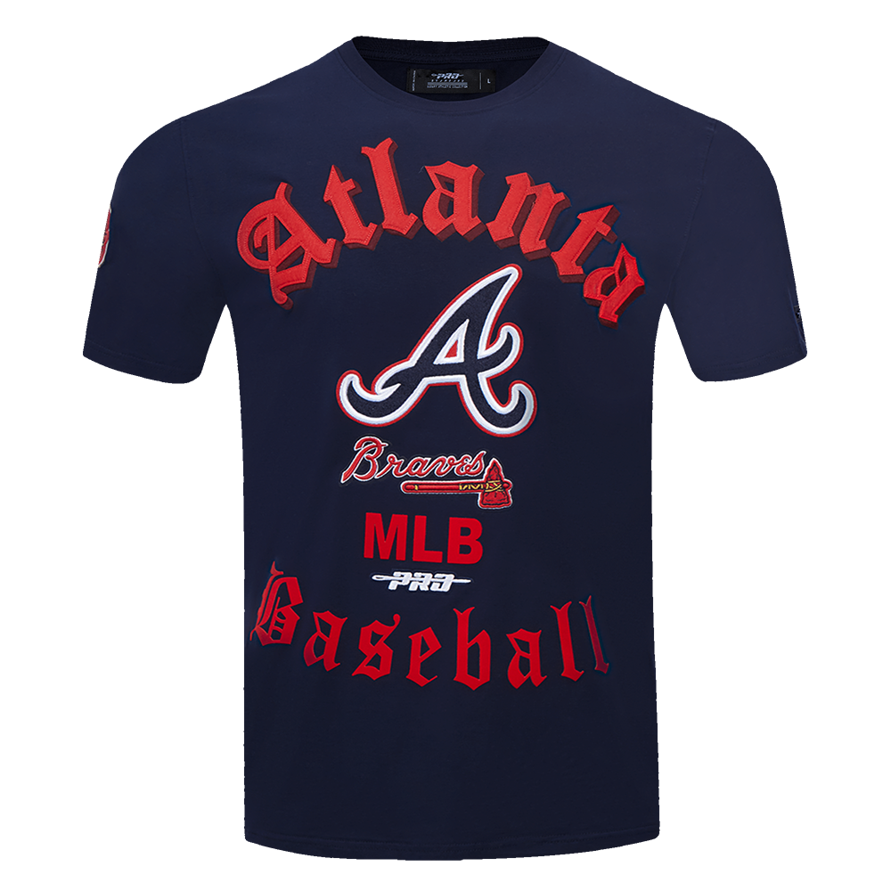 MANGA CORTA MLB ATLANTA BRAVES OLD ENGLISH