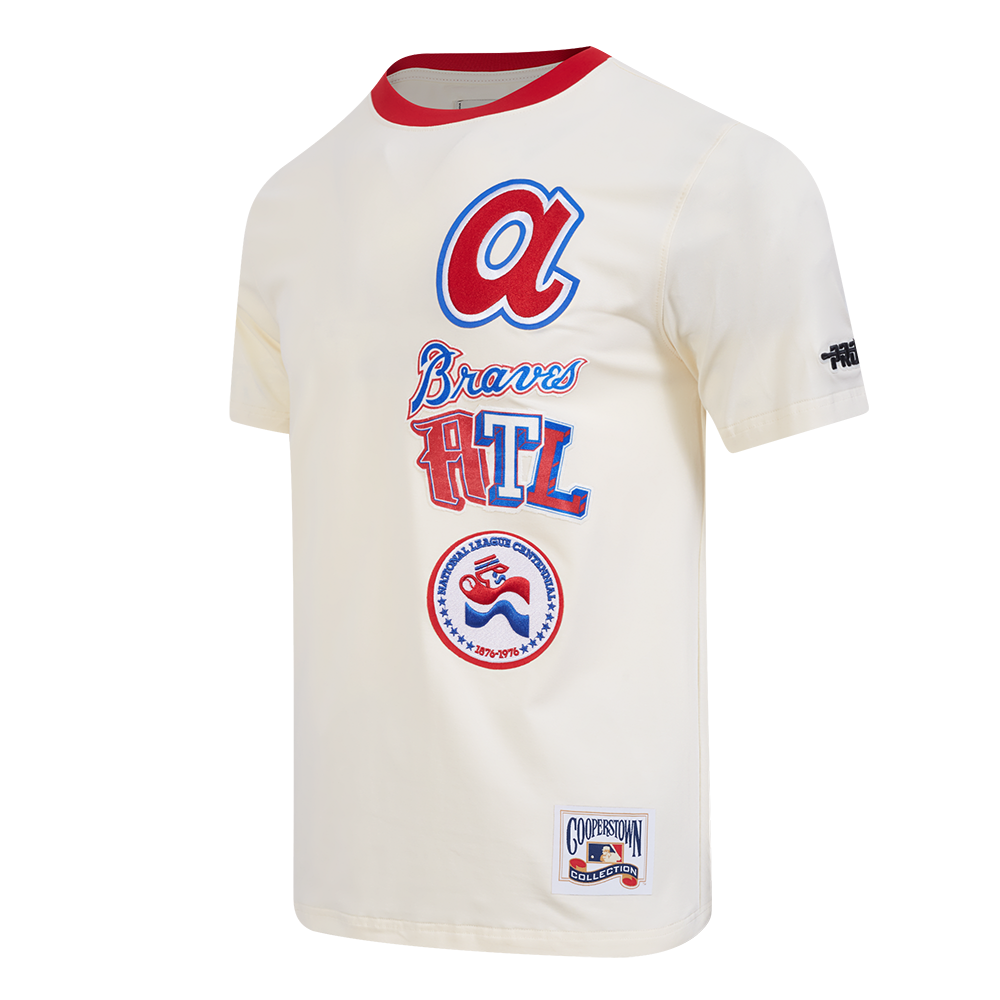 MANGA CORTA MLB ATLANTA BRAVES RETRO CASCADE
