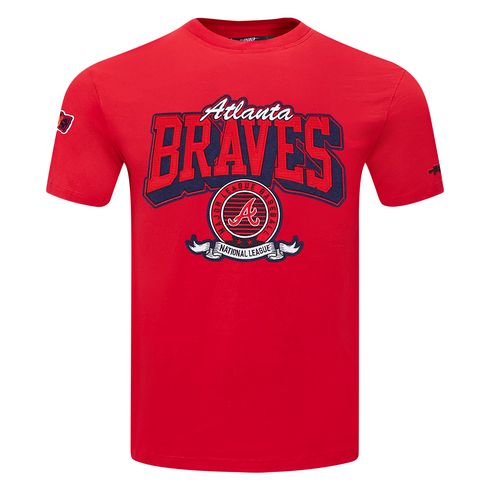 MANGA CORTA MLB ATLANTA BRAVES TEAM BADGE