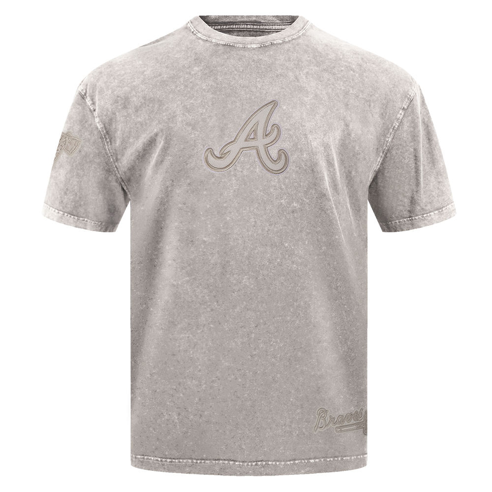 MANGA CORTA MLB ATLANTA BRAVES WASHED CLASSIC PARA HOMBRE