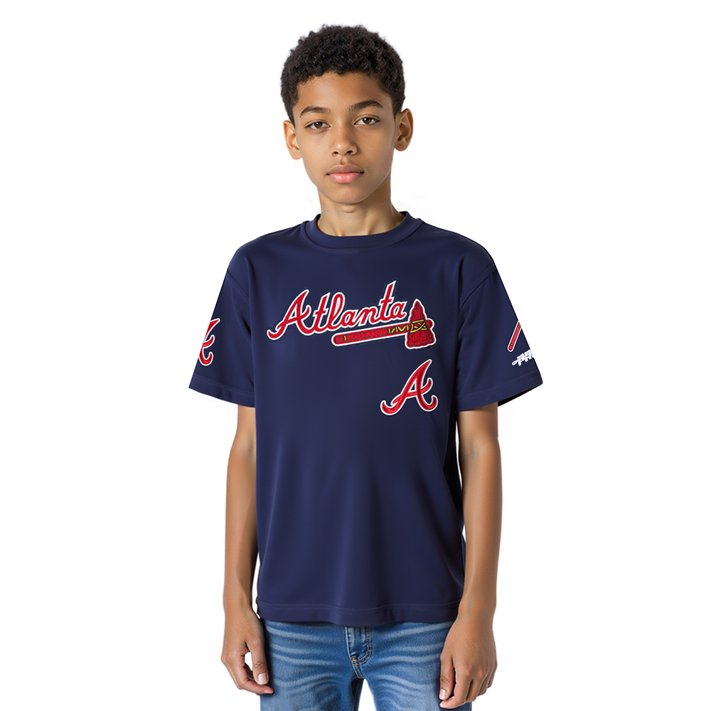 MANGA CORTA MLB ATLANTA BRAVES CLASSIC CHENILLE