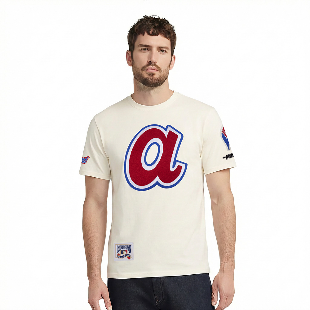 MANGA CORTA MLB ATLANTA BRAVES RETRO CLASSICS