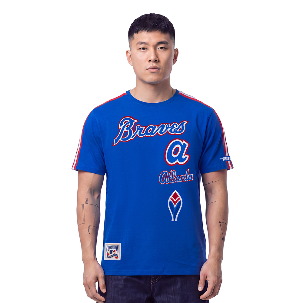 MANGA CORTA MLB ATLANTA BRAVES RETRO CLASSICS
