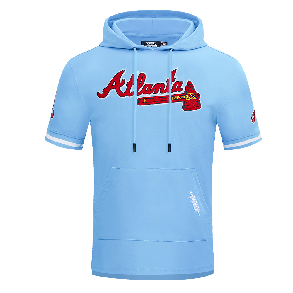 SUDADERA DE MANGA CORTA MLB ATLANTA BRAVES CLASSIC CHENILLE