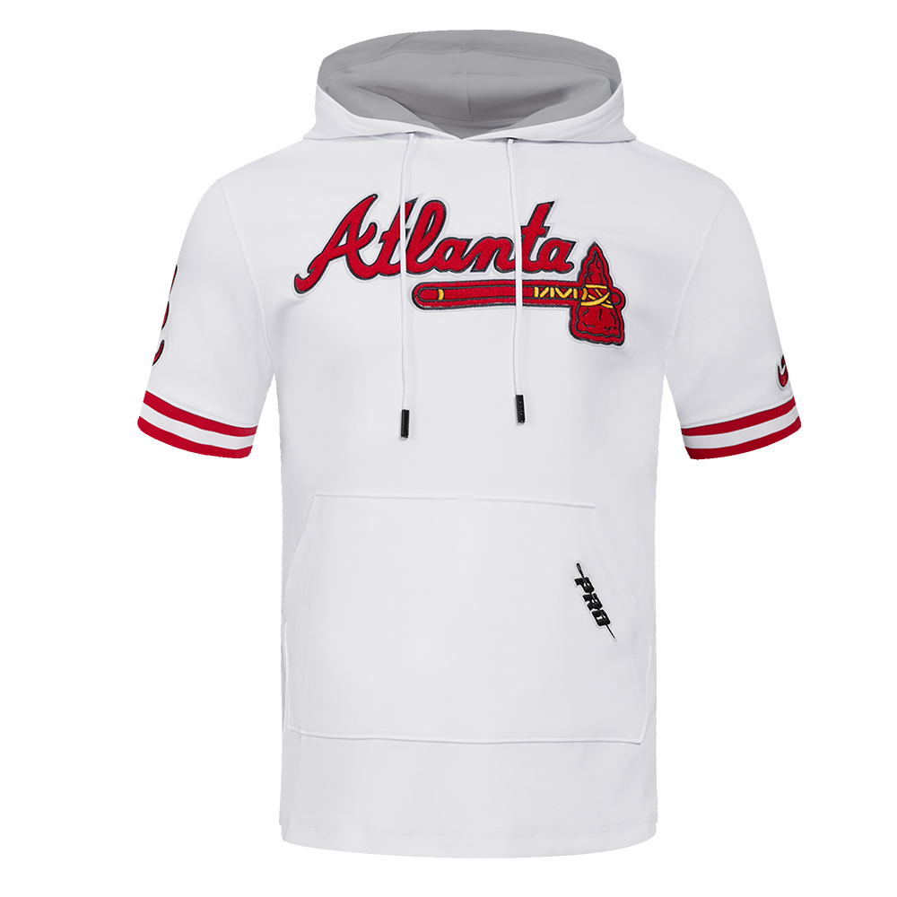 SUDADERA DE MANGA CORTA MLB ATLANTA BRAVES CLASSIC CHENILLE