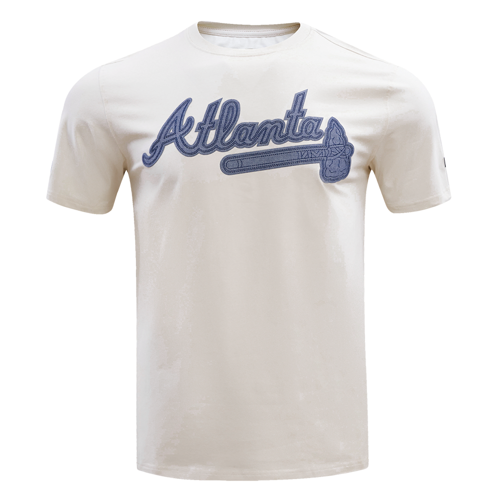 MANGA CORTA MLB ATLANTA BRAVES VARSITY BLUES