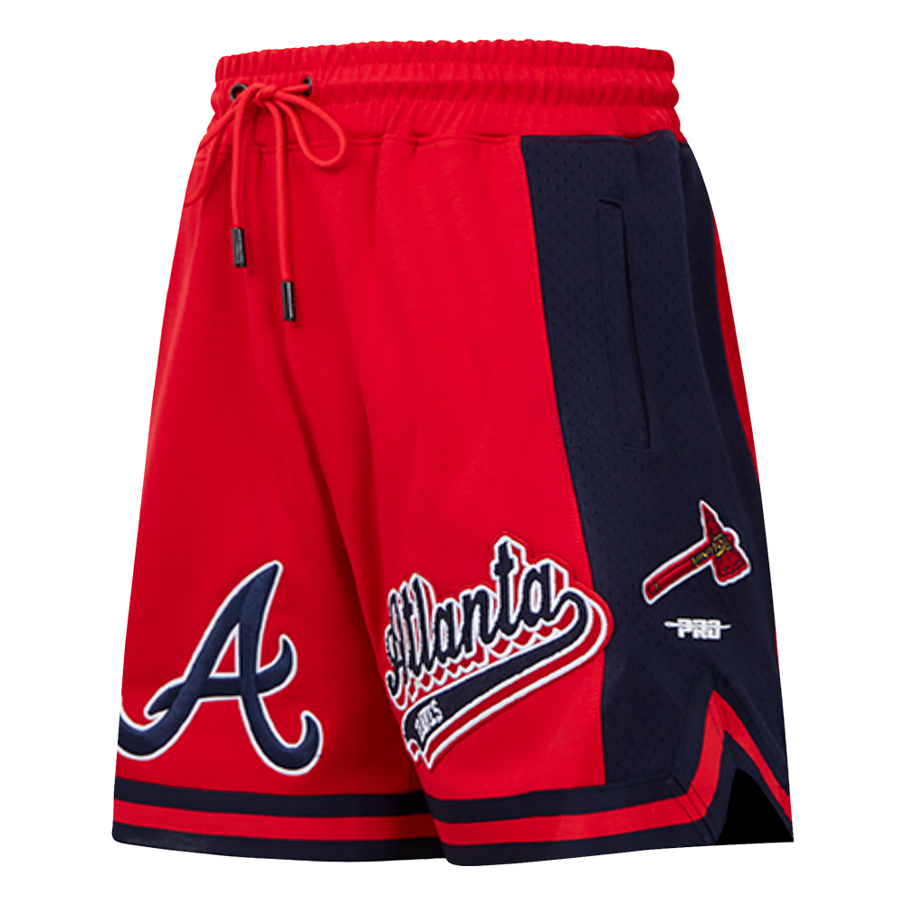 SHORTS DE BASQUETBOL MLB ATLANTA BRAVES SCRIPT TAIL