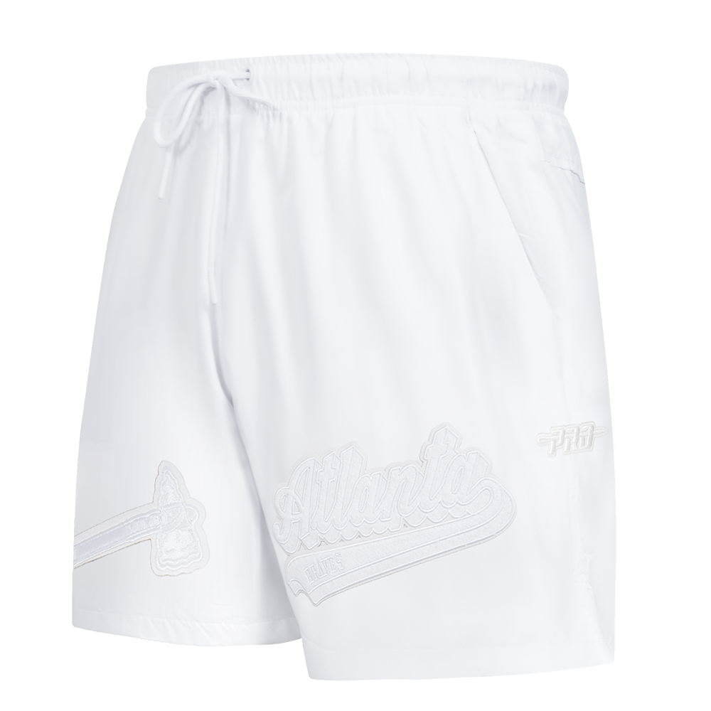 SHORTS DE ALGODÓN MLB ATLANTA BRAVES WHITE OUT