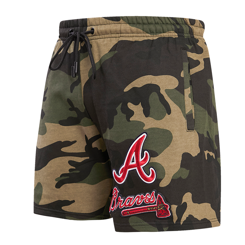 SHORTS DE ALGODÓN MLB ATLANTA BRAVES CLASSIC BRISTLE