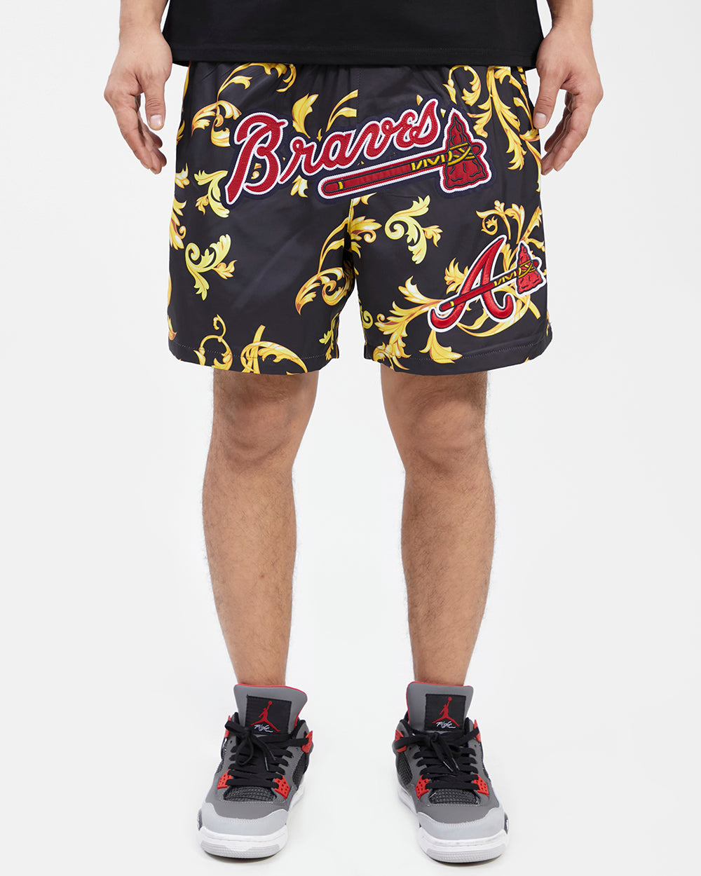 SHORTS DE ALGODÓN MLB ATLANTA BRAVES AOP