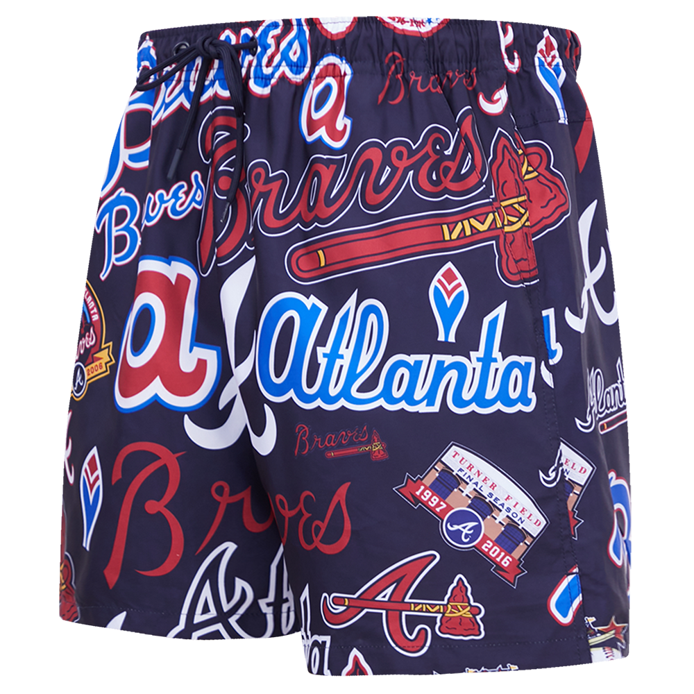 SHORTS DE ALGODÓN MLB ATLANTA BRAVES TOSS LOGO