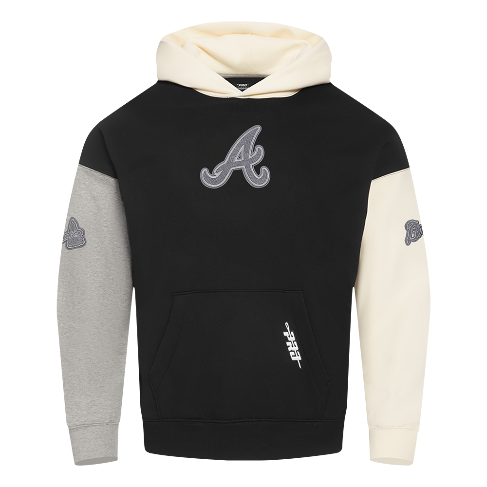 SUDADERA CON GORRO MLB ATLANTA BRAVES REVERSE FRENCH TERRY