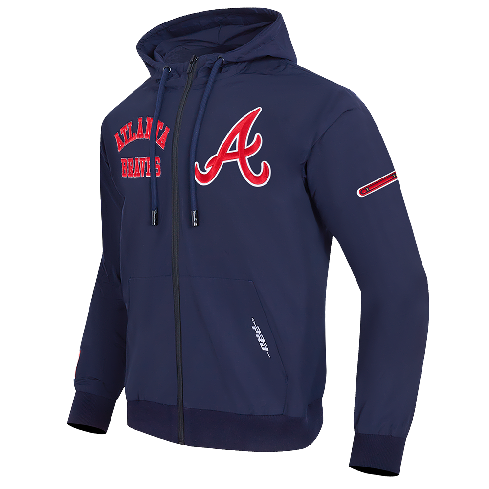 SUDADERA CON CIERRE MLB ATLANTA BRAVES CLASSIC WIND SUIT