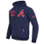 SUDADERA CON CIERRE MLB ATLANTA BRAVES CLASSIC WIND SUIT