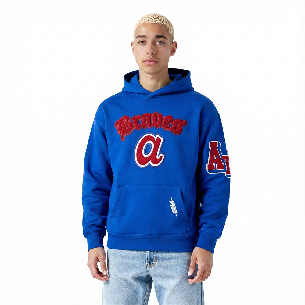 SUDADERA CON GORRO MLB ATLANTA BRAVES BEST OF