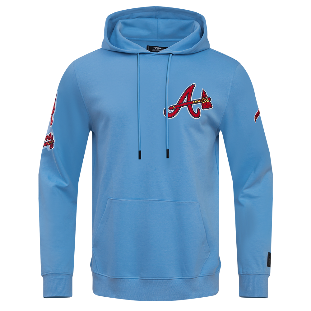 SUDADERA CON GORRO MLB ATLANTA BRAVES CLASSIC CHENILLE