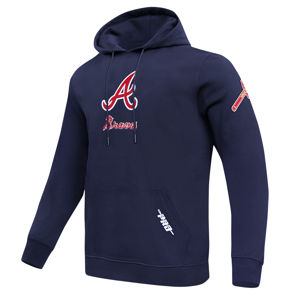 SUDADERA CON GORRO MLB ATLANTA BRAVES CLASSIC CHENILLE