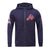 SUDADERA CON CIERRE MLB ATLANTA BRAVES CLASSIC CHENILLE