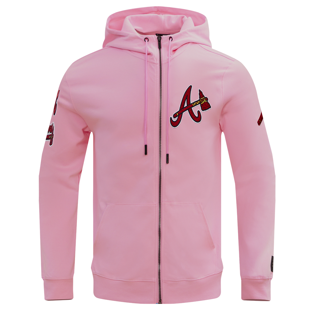 SUDADERA CON CIERRE MLB ATLANTA BRAVES CLASSIC CHENILLE