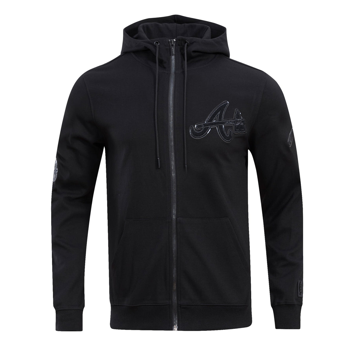 SUDADERA CON CIERRE MLB ATLANTA BRAVES CLASSIC 3BK – Pro Standard México