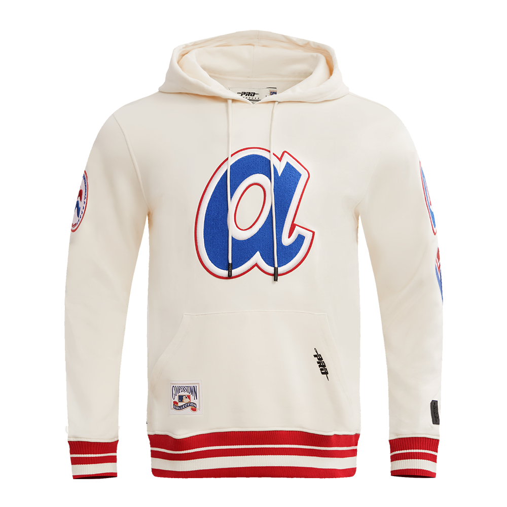 SUDADERA CON GORRO MLB ATLANTA BRAVES RETRO CLASSICS