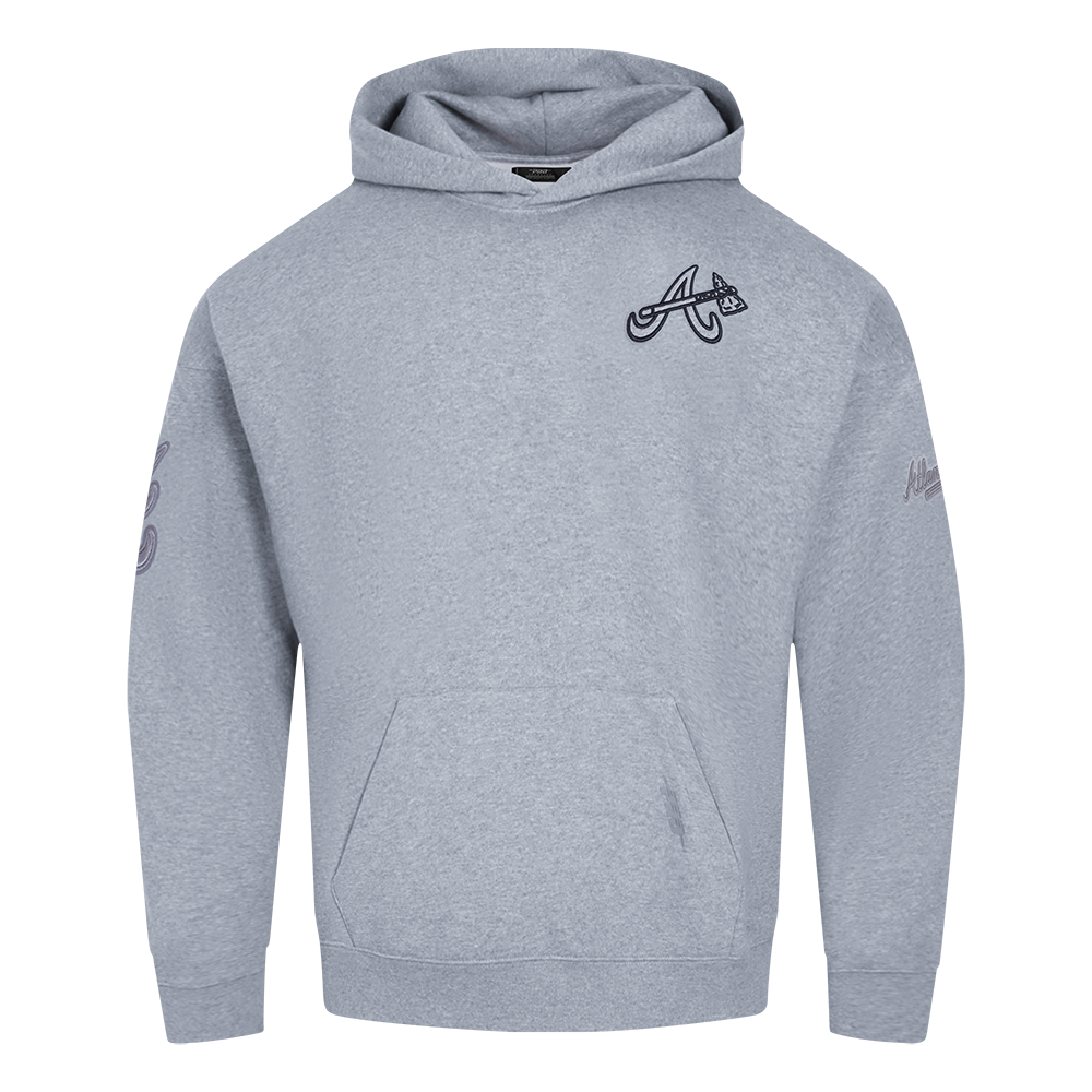 SUDADERA CON GORRO MLB ATLANTA BRAVES NEUTRAL