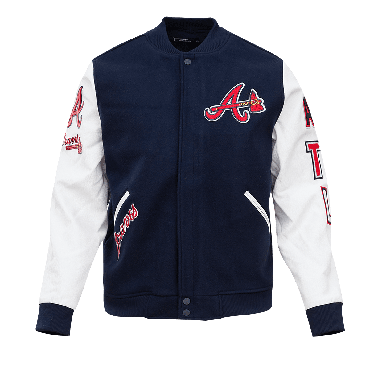 CHAMARRA UNIVERSITARIA MLB ATLANTA BRAVES CLASSIC VARSITY