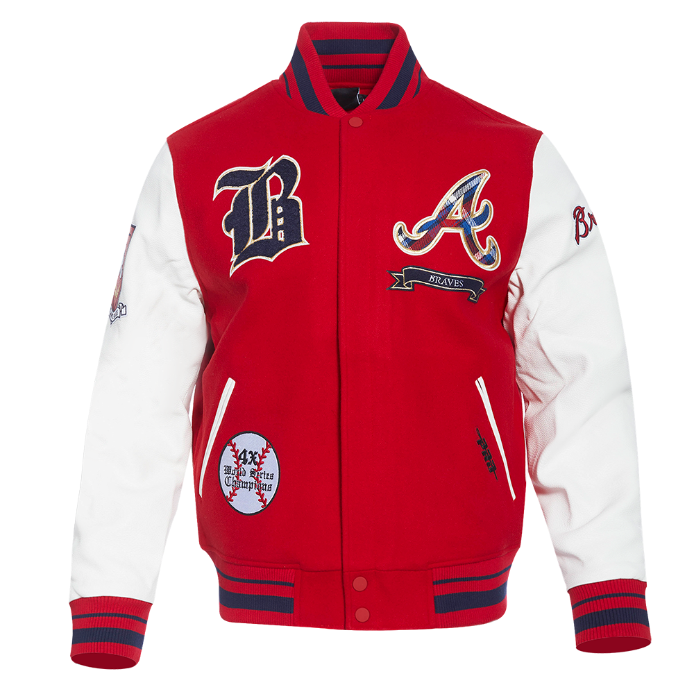 CHAMARRA UNIVERSITARIA MLB ATLANTA BRAVES PRO PREP