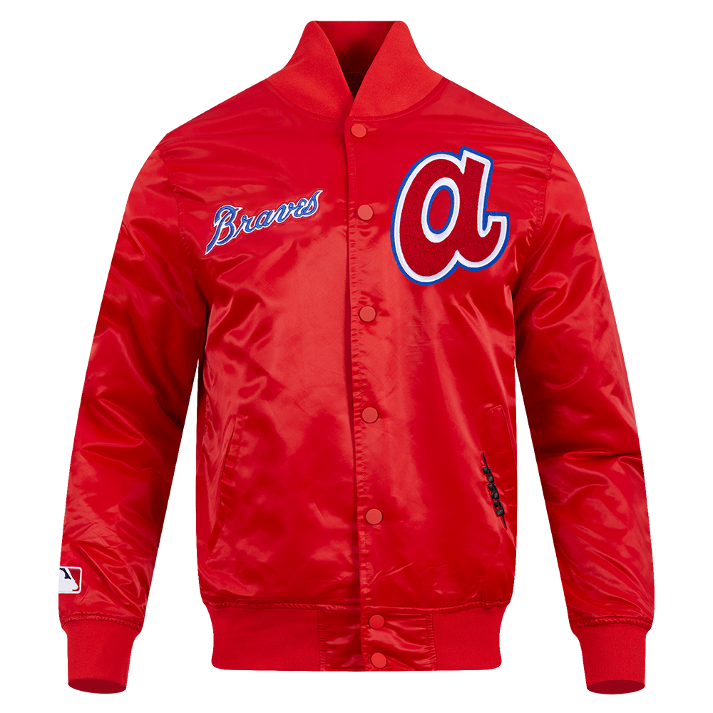 CHAMARRA DE SATÍN MLB ATLANTA BRAVES SOUVENIR