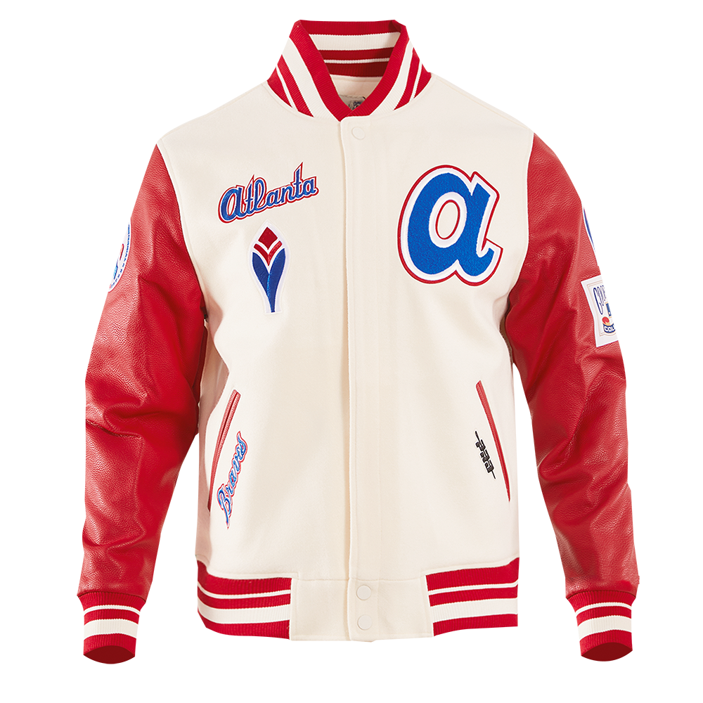 CHAMARRA UNIVERSITARIA MLB ATLANTA BRAVES RETRO CLASSICS