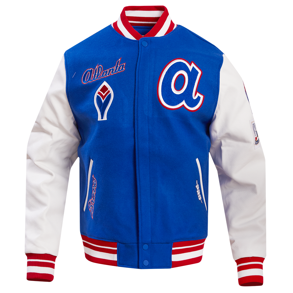 CHAMARRA UNIVERSITARIA MLB ATLANTA BRAVES RETRO CLASSICS