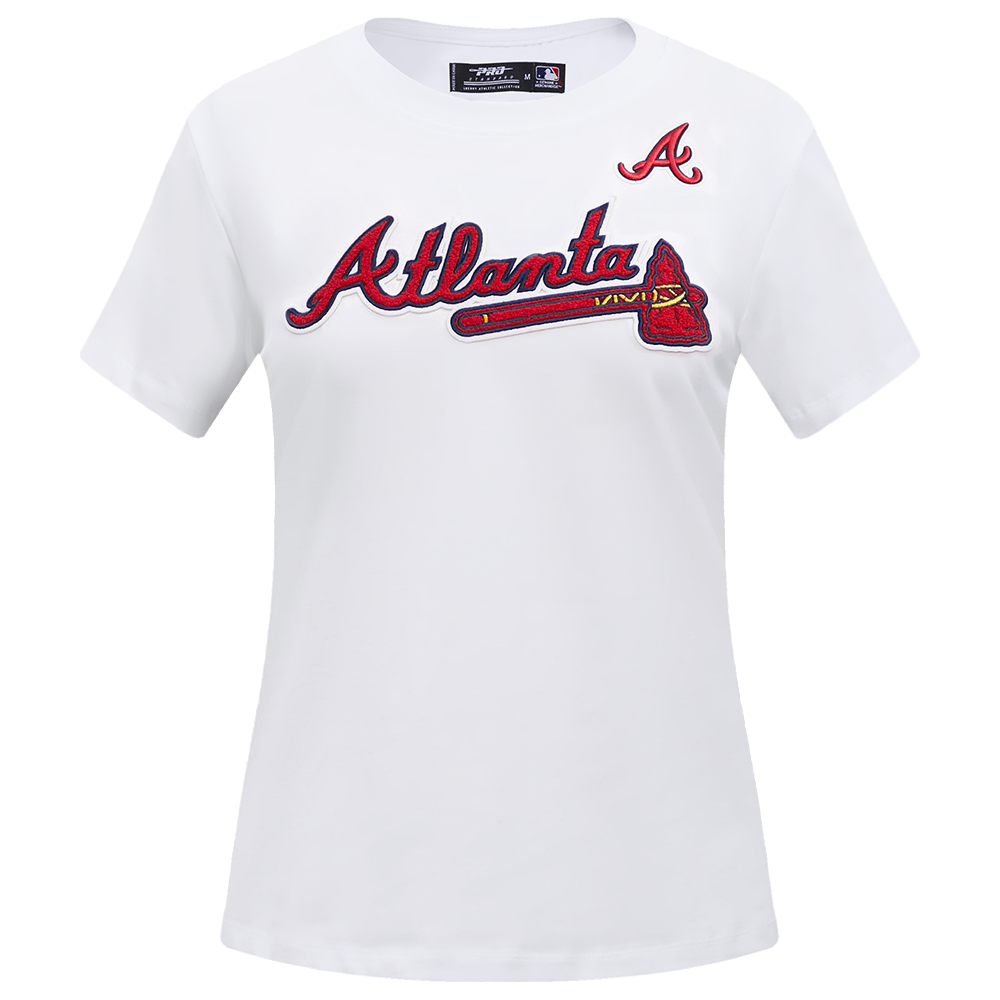 MANGA CORTA MLB ATLANTA BRAVES CLASSIC ESSENTIALS PARA MUJER