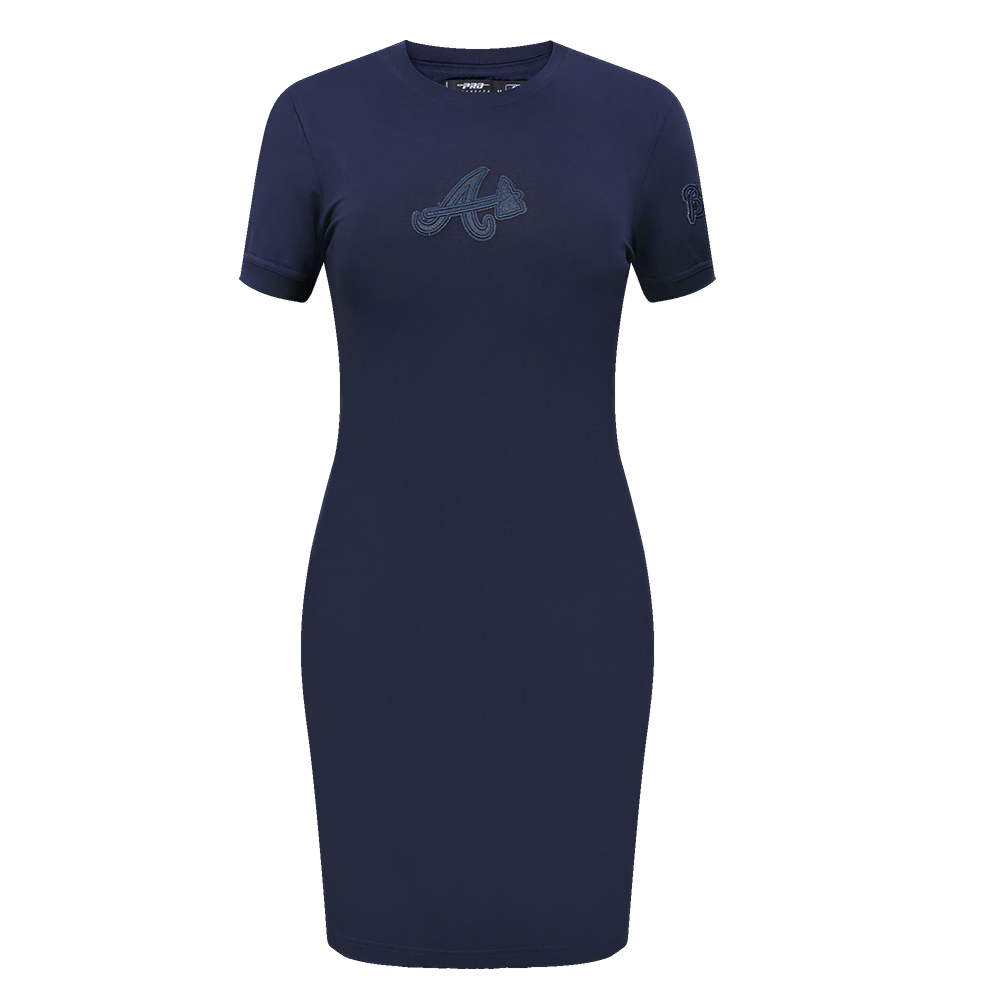 VESTIDO MLB ATLANTA BRAVES TRIPLE TONAL PARA MUJER