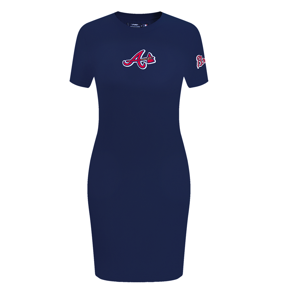 VESTIDO MLB ATLANTA BRAVES CLASSIC ESSENTIALS PARA MUJER