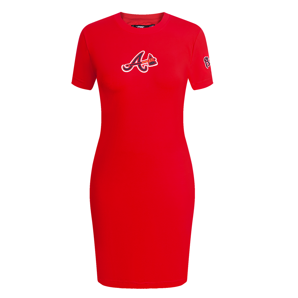 VESTIDO MLB ATLANTA BRAVES CLASSIC ESSENTIALS PARA MUJER