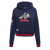 SUDADERA CON GORRO MLB ATLANTA BRAVES PRO PREP PARA MUJER
