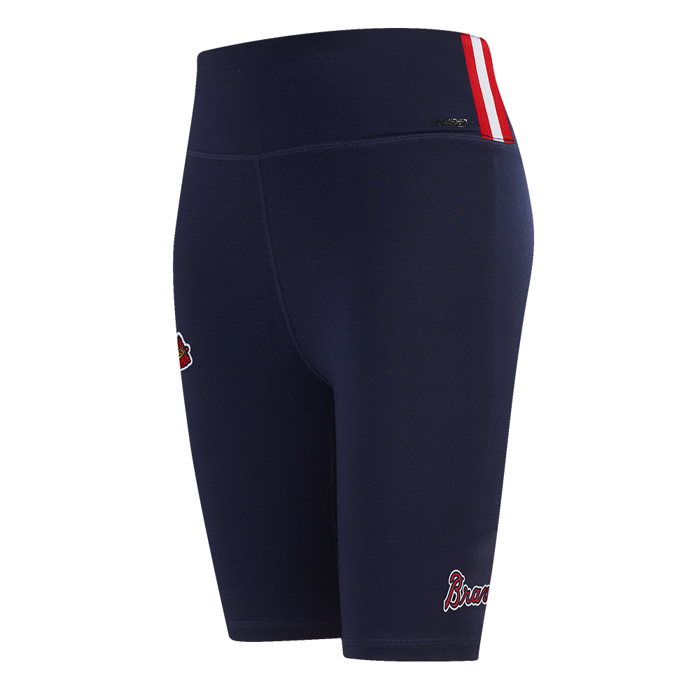 BIKE SHORTS MLB ATLANTA BRAVES CLASSIC CHENILLE PARA MUJER