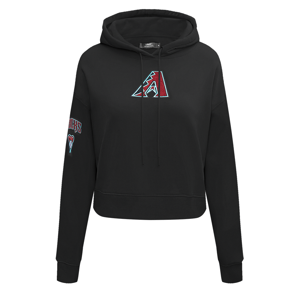 SUDADERA CON GORRO MLB ARIZONA DIAMONDBACKS CLASSIC ESSENTIALS PARA MUJER