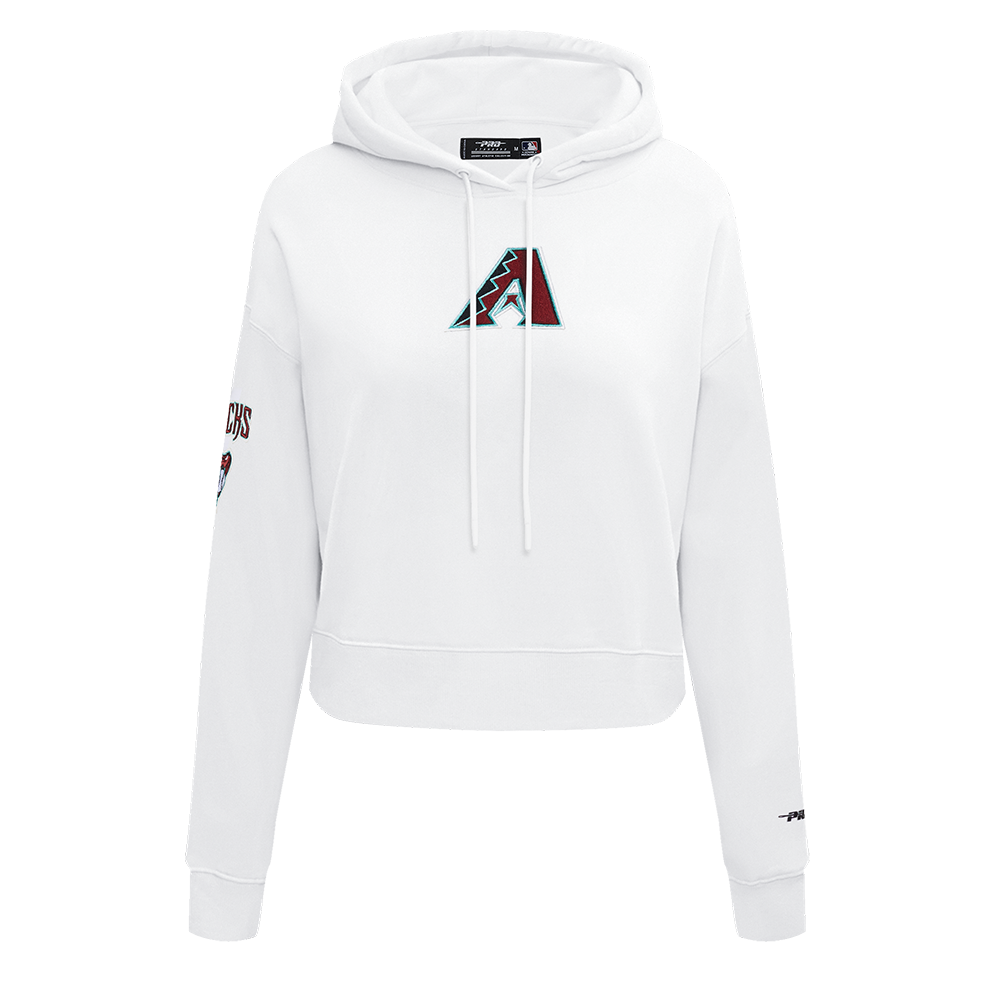 SUDADERA CON GORRO MLB ARIZONA DIAMONDBACKS CLASSIC ESSENTIALS PARA MUJER