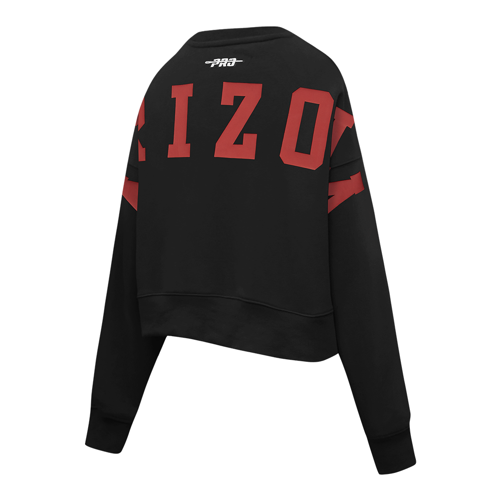 SUDADERA DE CUELLO REDONDO MLB ARIZONA DIAMONDBACKS WINGSPAN PARA MUJER