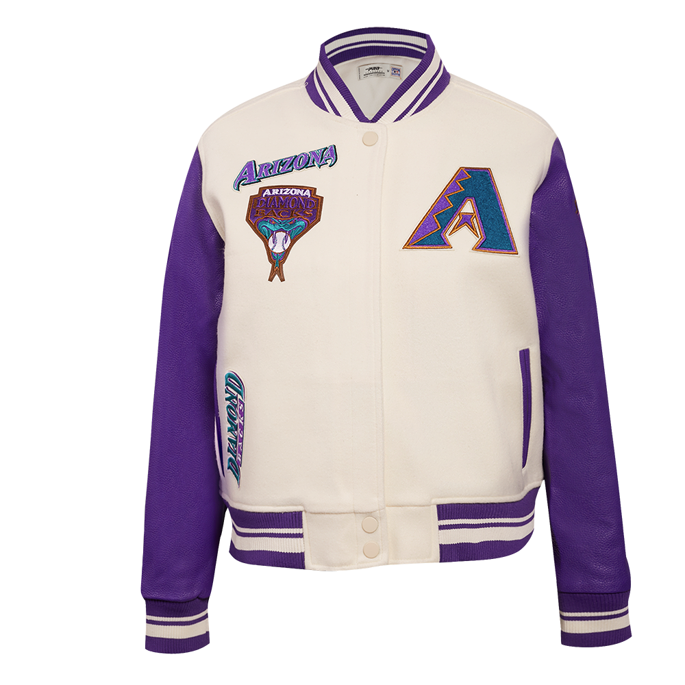 CHAMARRA UNIVERSITARIA MLB ARIZONA DIAMONDBACKS RETRO CLASSICS PARA MUJER