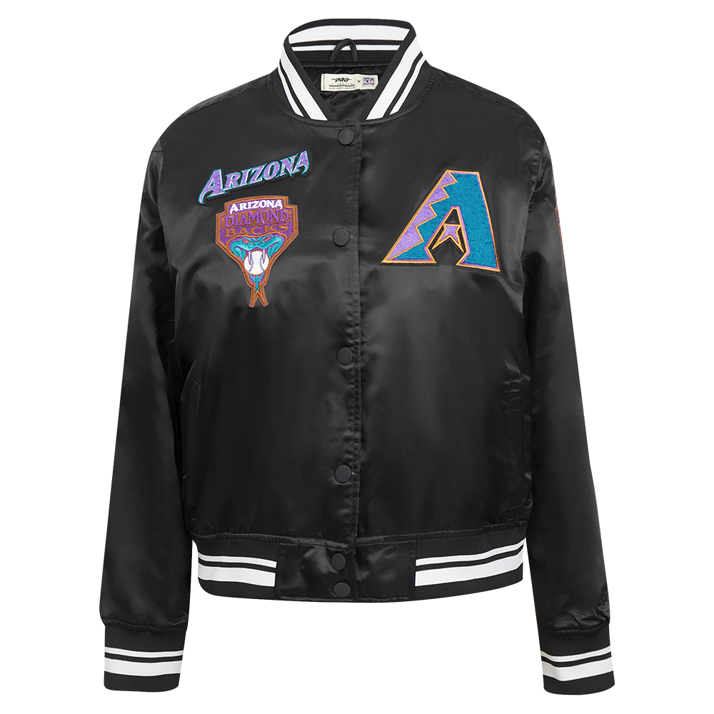 CHAMARRA DE SATÉN MLB ARIZONA DIAMONDBACKS RETRO CLASSICS PARA MUJER