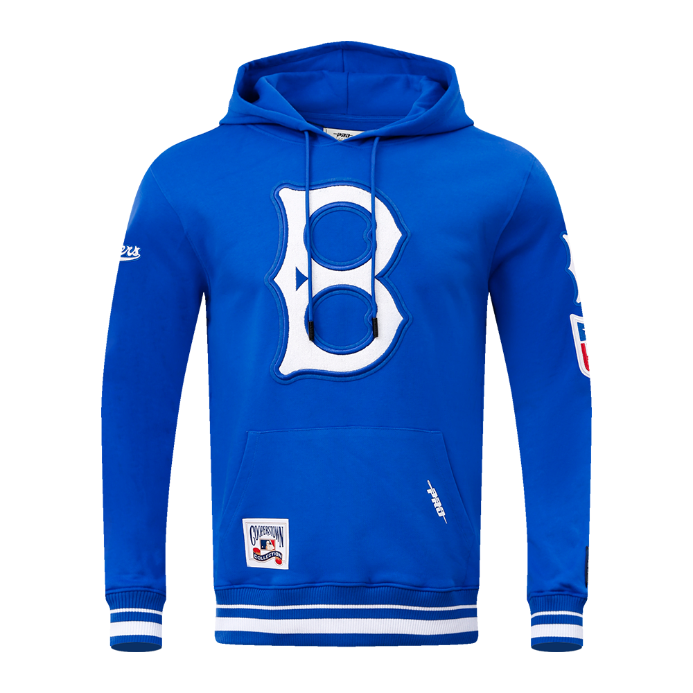 SUDADERA CON GORRO MLB BROOKLYN DODGERS RETRO CLASSICS