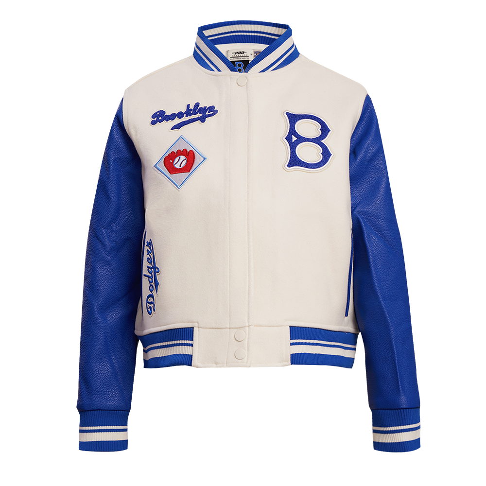 CHAMARRA UNIVERSITARIA MLB BROOKLYN DODGERS RETRO CLASSICS PARA MUJER