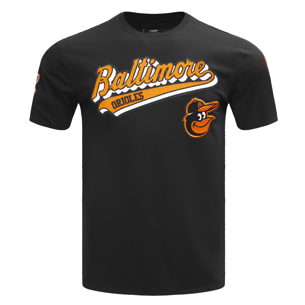 MANGA CORTA MLB BALTIMORE ORIOLES SCRIPT TAIL