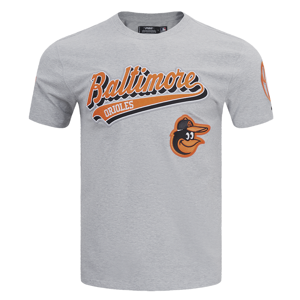 MANGA CORTA MLB BALTIMORE ORIOLES SCRIPT TAIL
